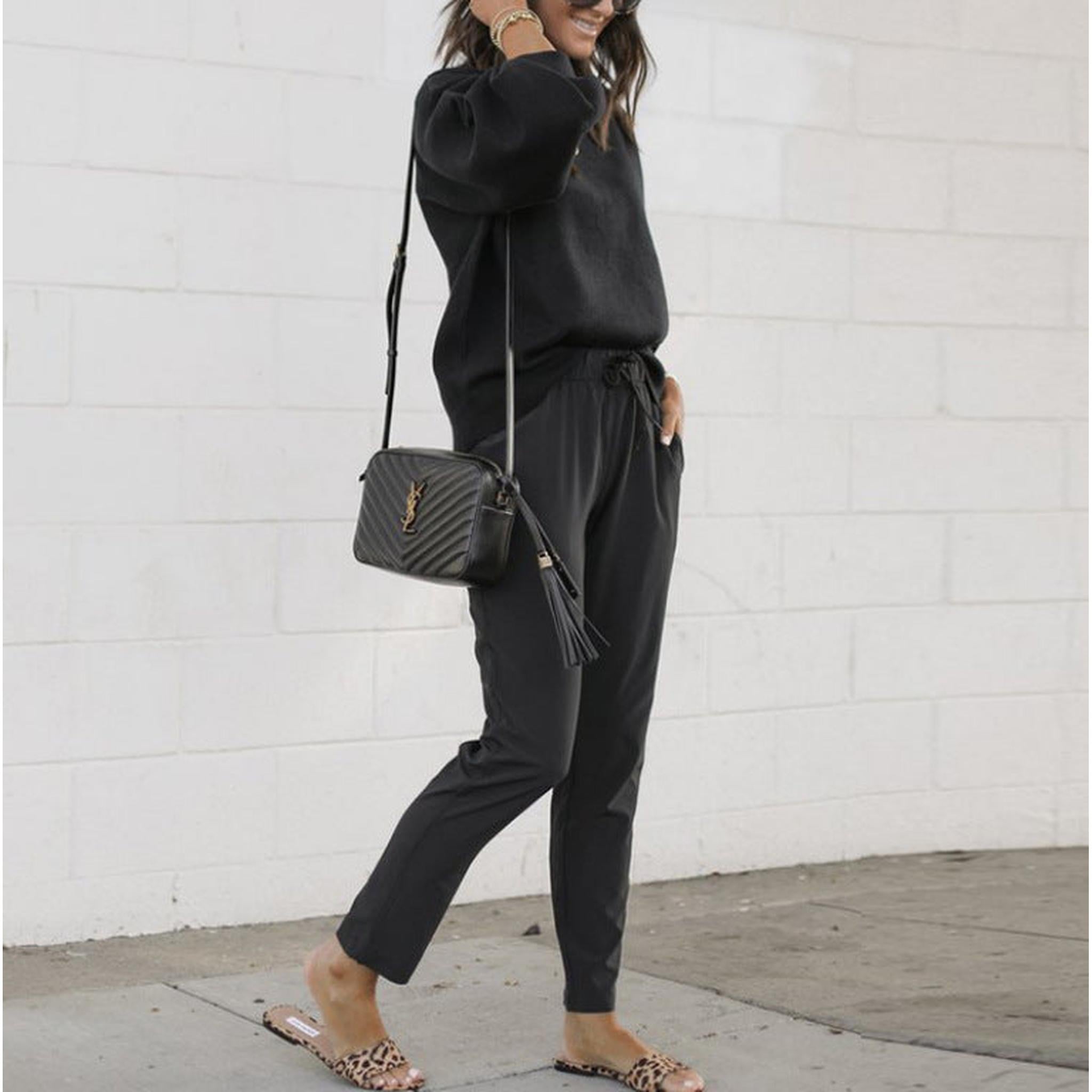 Horizon Essentials | High-Waist Drawstring Pencil Pants