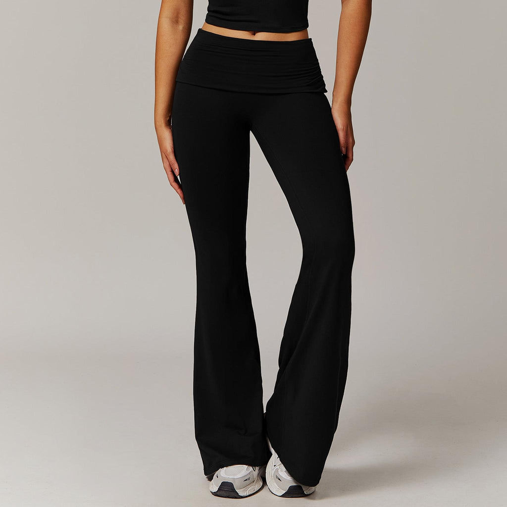 Horizon Essentials | High Waist Wool Pleated Pants