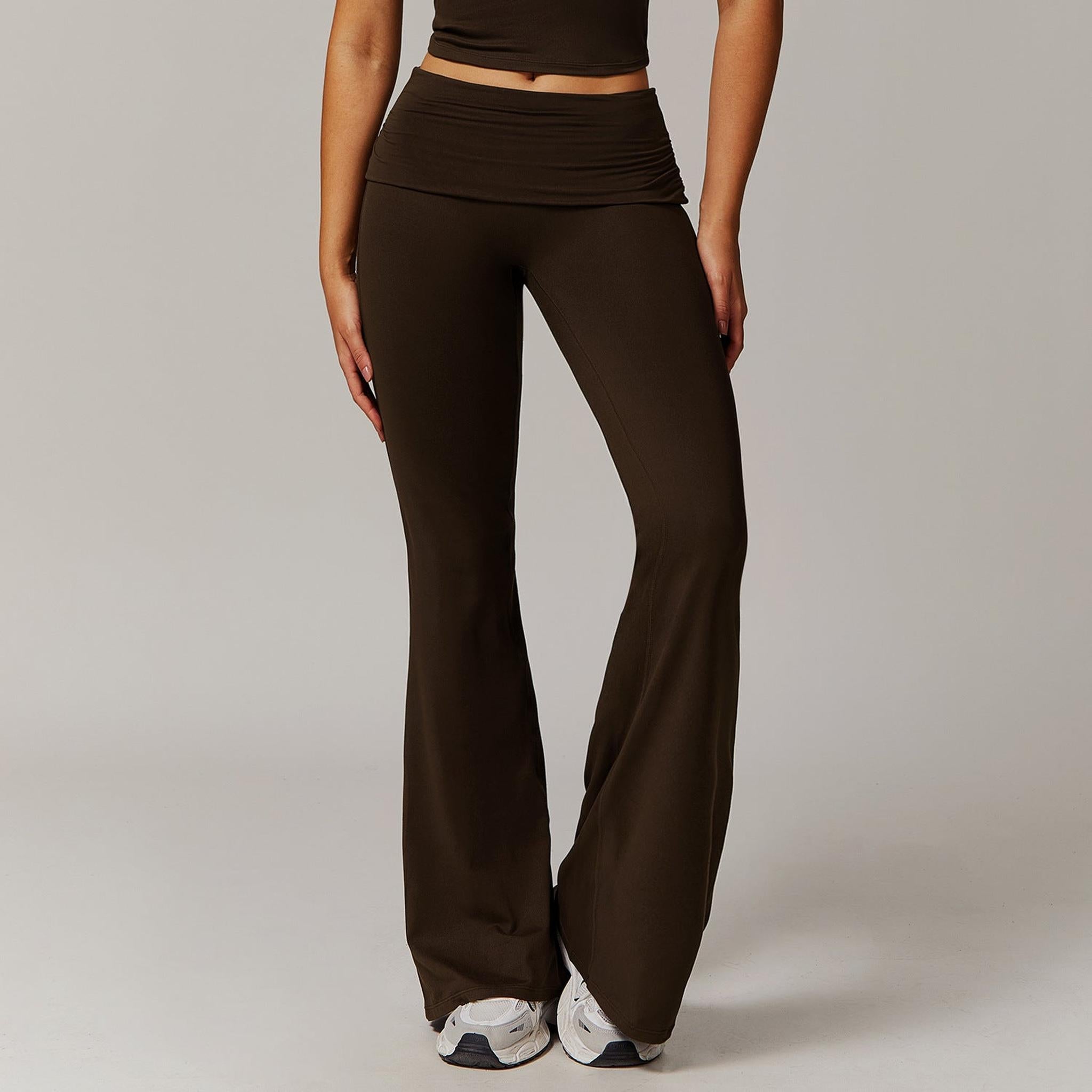 Horizon Essentials | High Waist Wool Pleated Pants