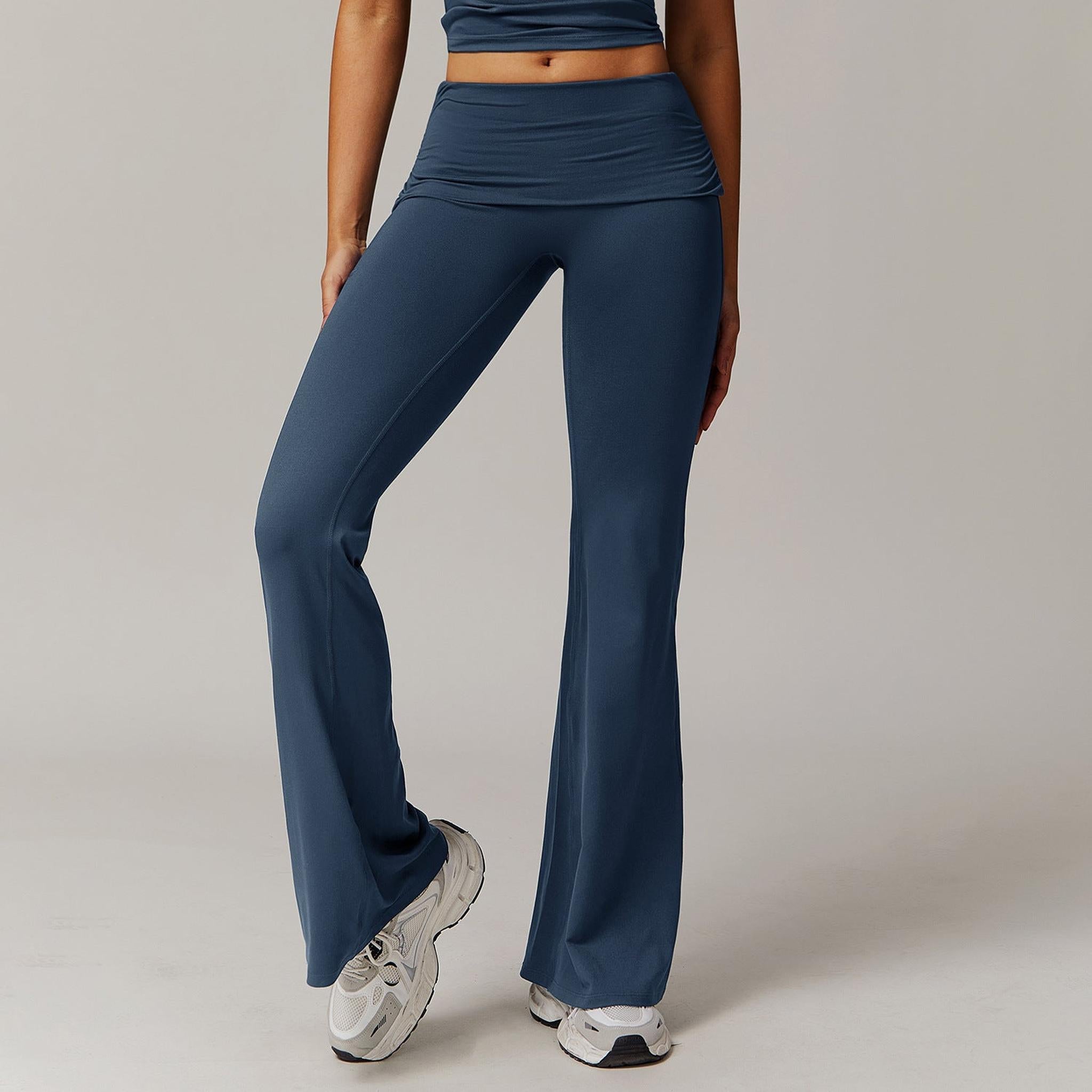Horizon Essentials | High Waist Wool Pleated Pants