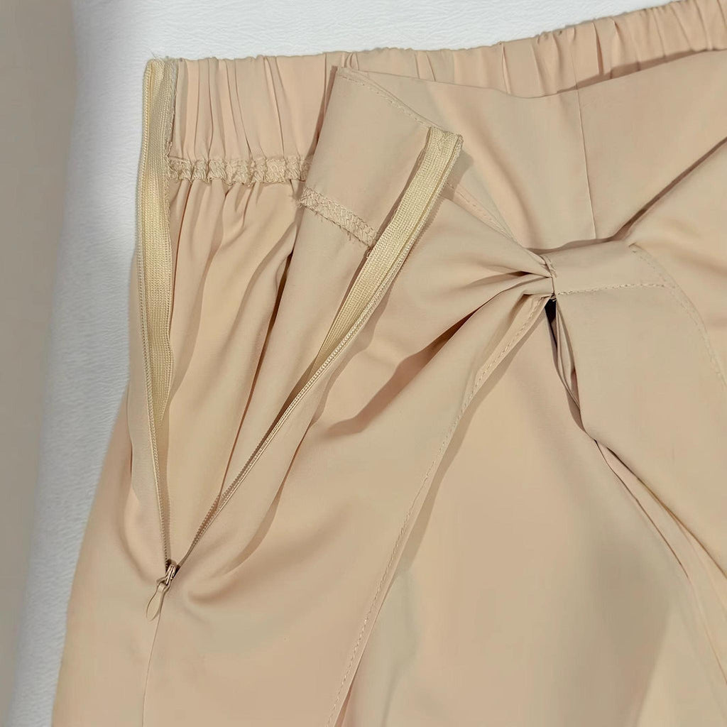 Horizon Essentials | High-Waisted Premium Bow Tie Shorts