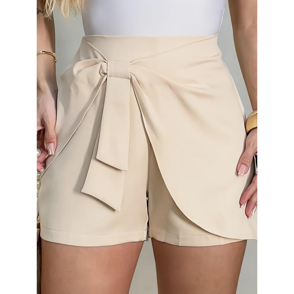 Horizon Essentials | High-Waisted Premium Bow Tie Shorts