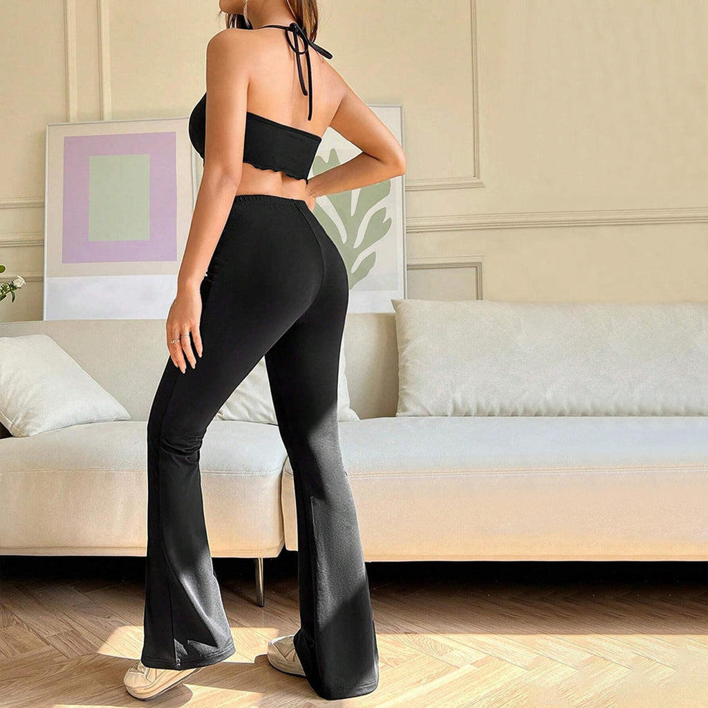 Horizon Essentials | High-Waisted Premium Flared Pants