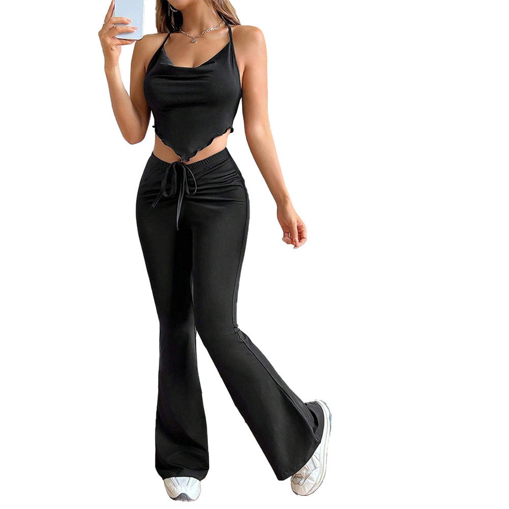 Horizon Essentials | High-Waisted Premium Flared Pants