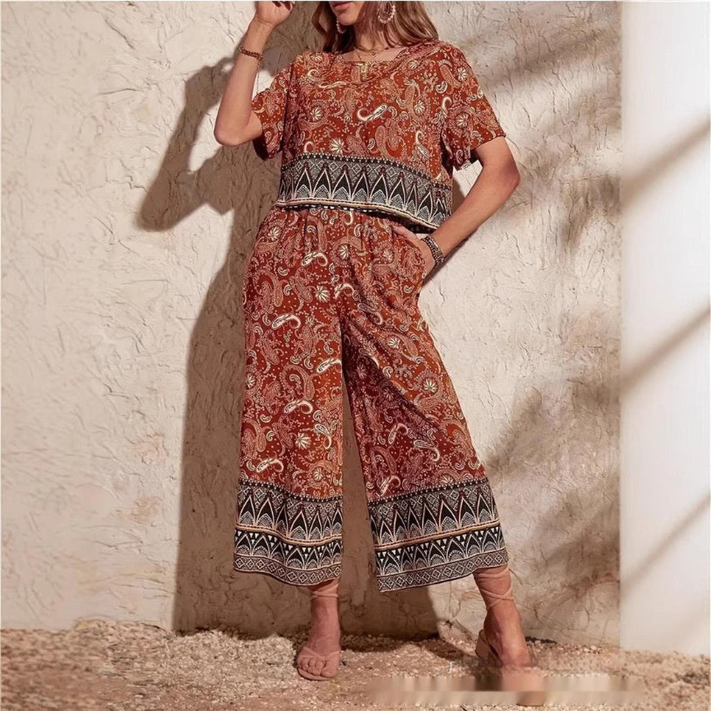 Horizon Essentials | High-Waisted Wide-Leg Office Pants