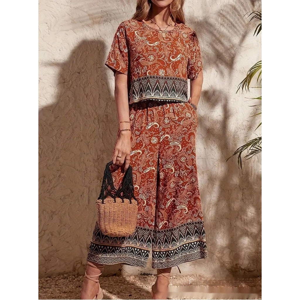 Horizon Essentials | High-Waisted Wide-Leg Office Pants