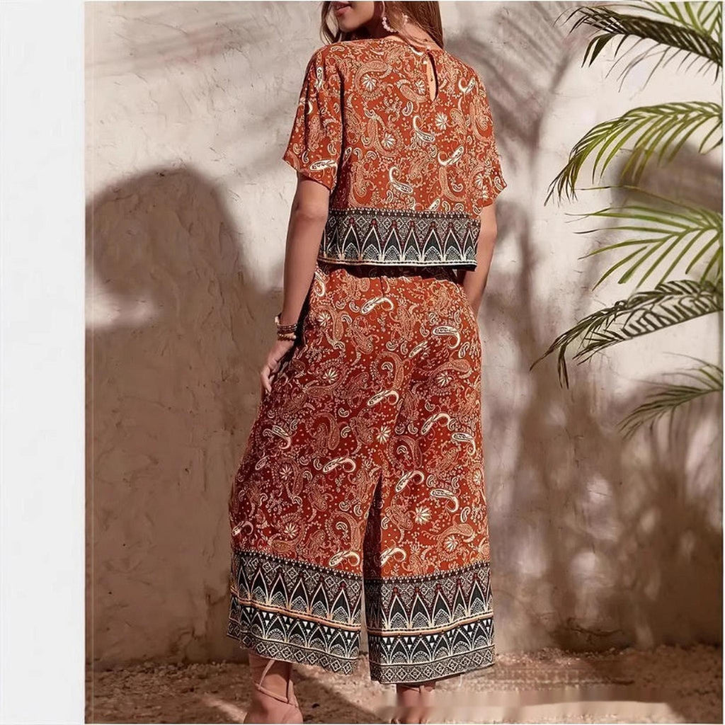 Horizon Essentials | High-Waisted Wide-Leg Office Pants