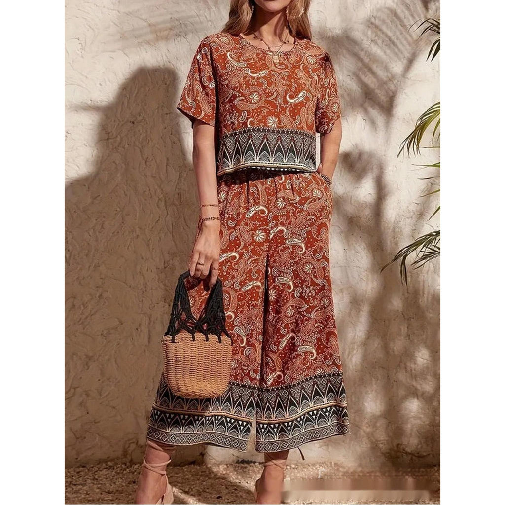 Horizon Essentials | High-Waisted Wide-Leg Office Pants