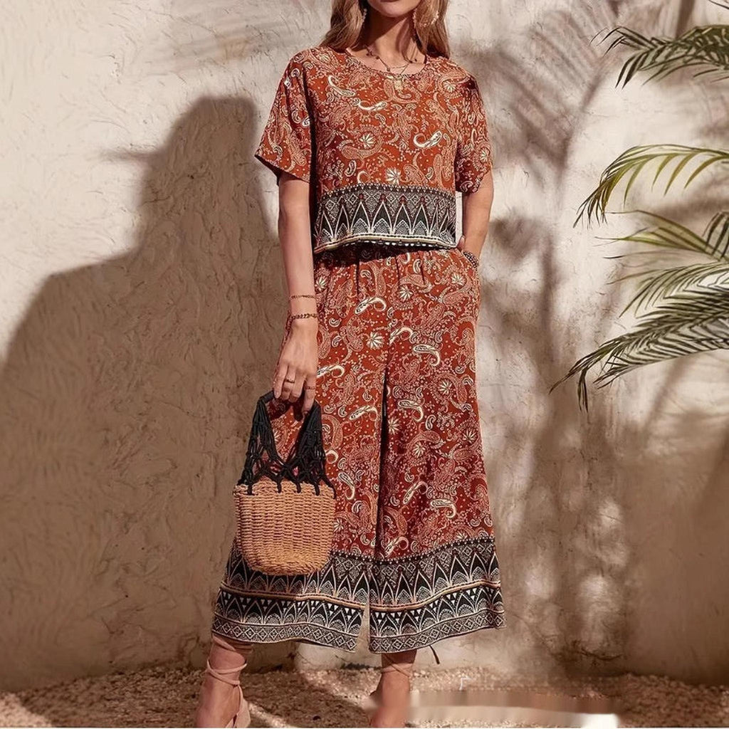 Horizon Essentials | High-Waisted Wide-Leg Office Pants