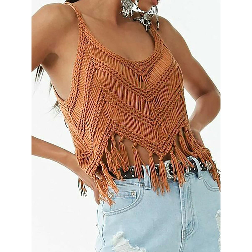 Horizon Essentials | Hollow Out Women's Knit Pullover