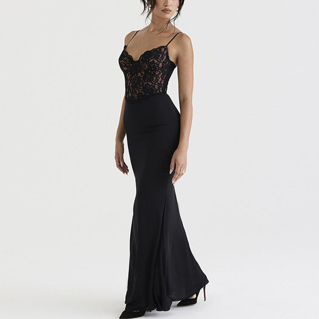 Horizon Essentials | Lace High Waist Fishtail Gown