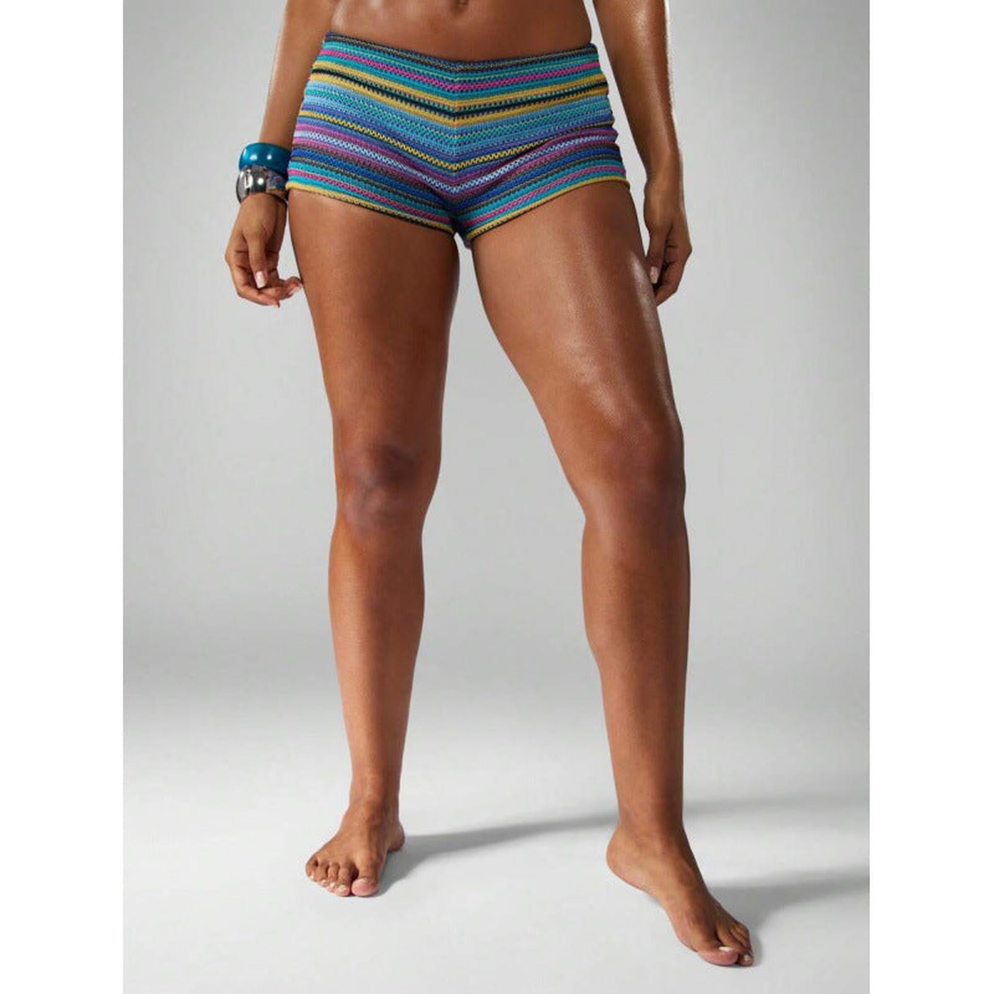 Horizon Essentials | Lace Hollow Backless Shorts