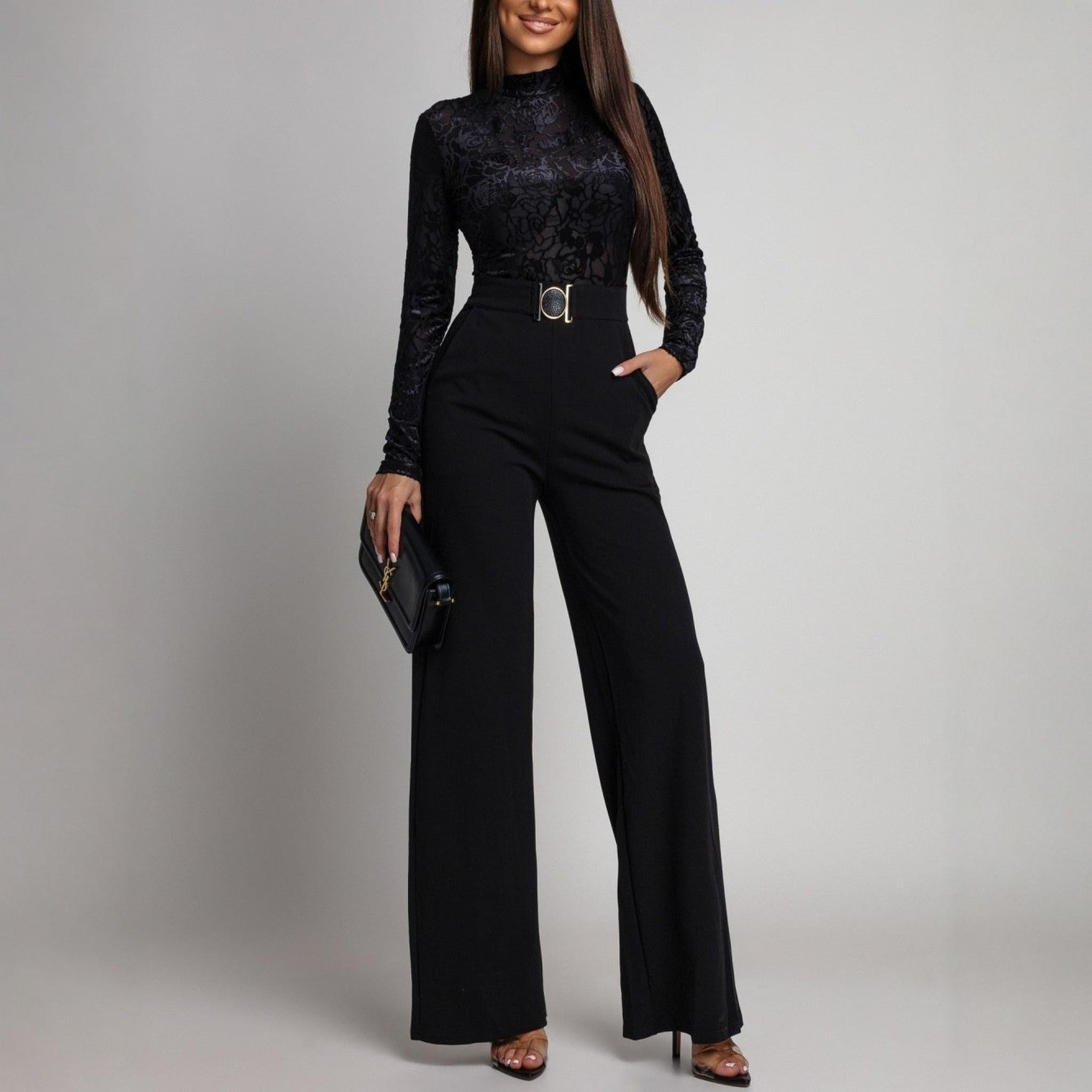 Horizon Essentials | Lace Jumpsuit for Spring Autumn