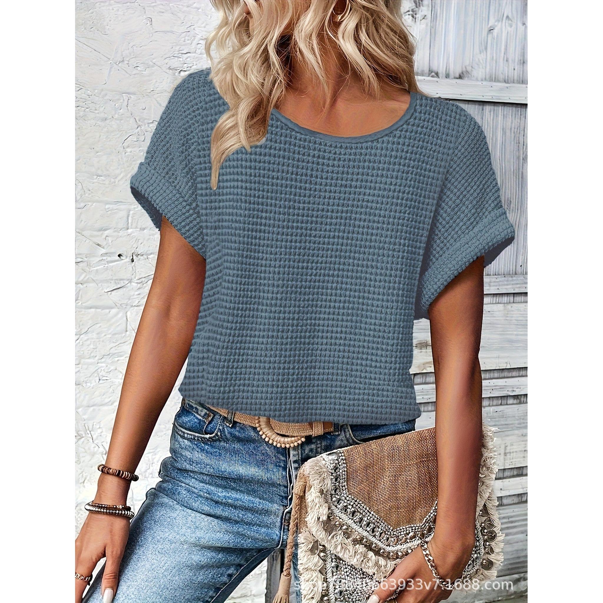 Horizon Essentials | Lace Patchwork Premium Crew Neck