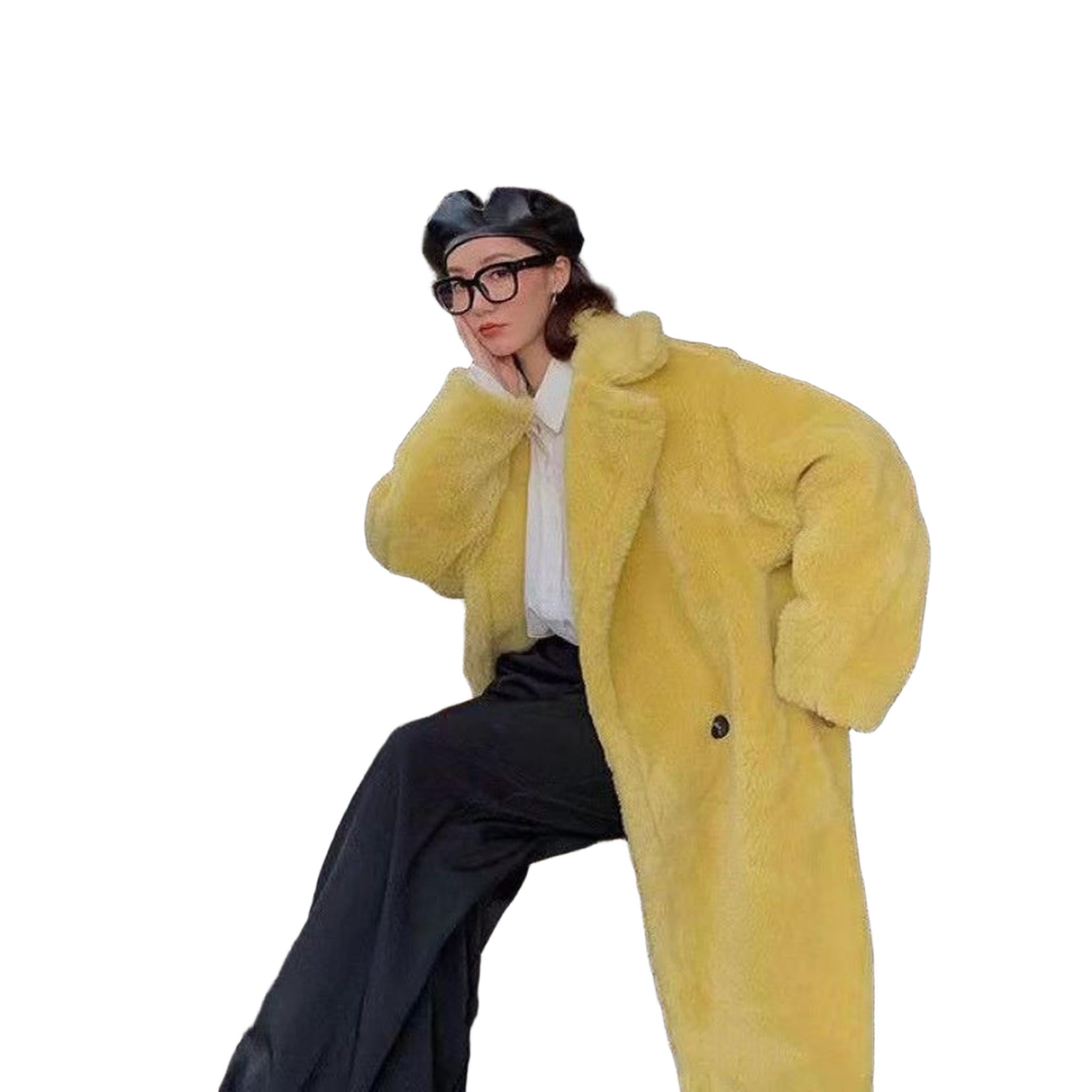 Horizon Essentials | Long Cashmere Texture Cotton Coat