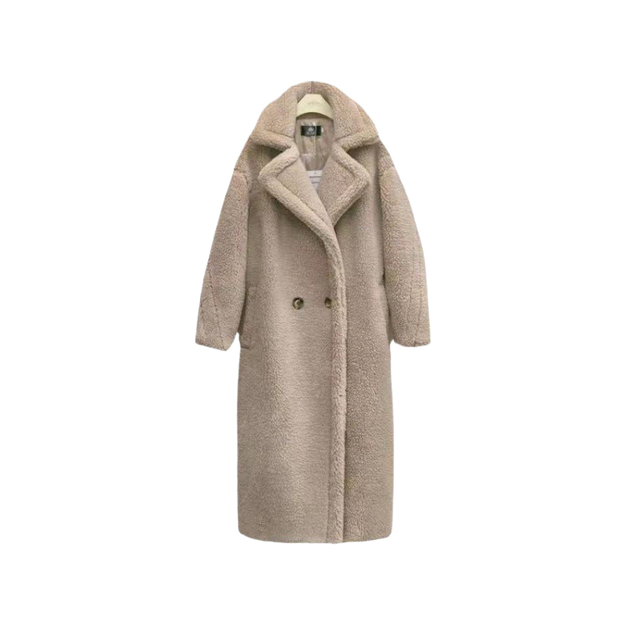 Horizon Essentials | Long Cashmere Texture Cotton Coat