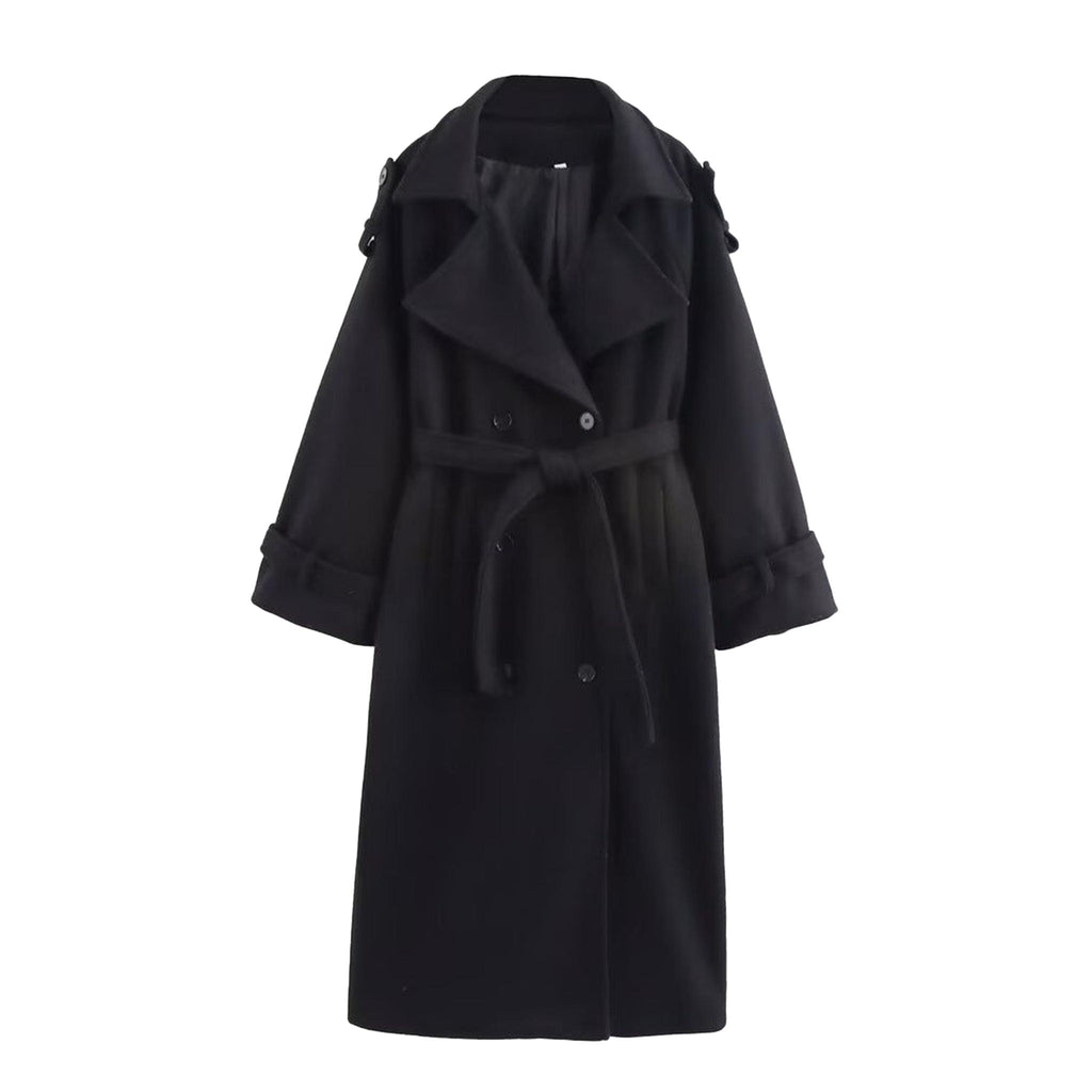 Horizon Essentials | Long Double-Breasted Premium Coat