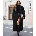 Horizon Essentials | Long Elegant V-Neck Coat