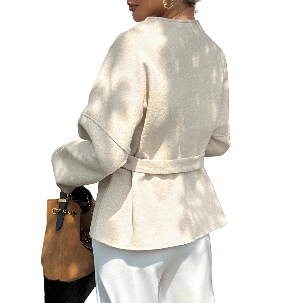 Horizon Essentials | Long Sleeve Premium Strap Coat