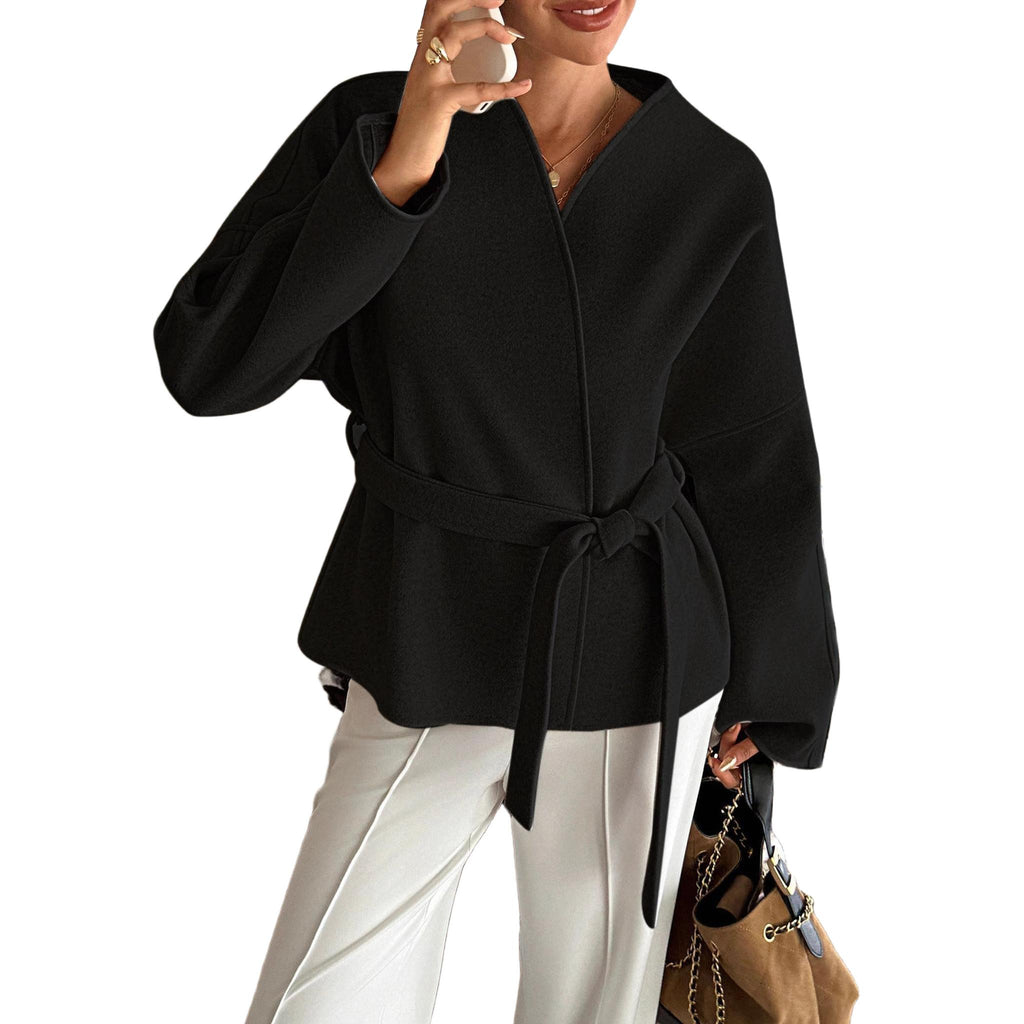 Horizon Essentials | Long Sleeve Premium Strap Coat