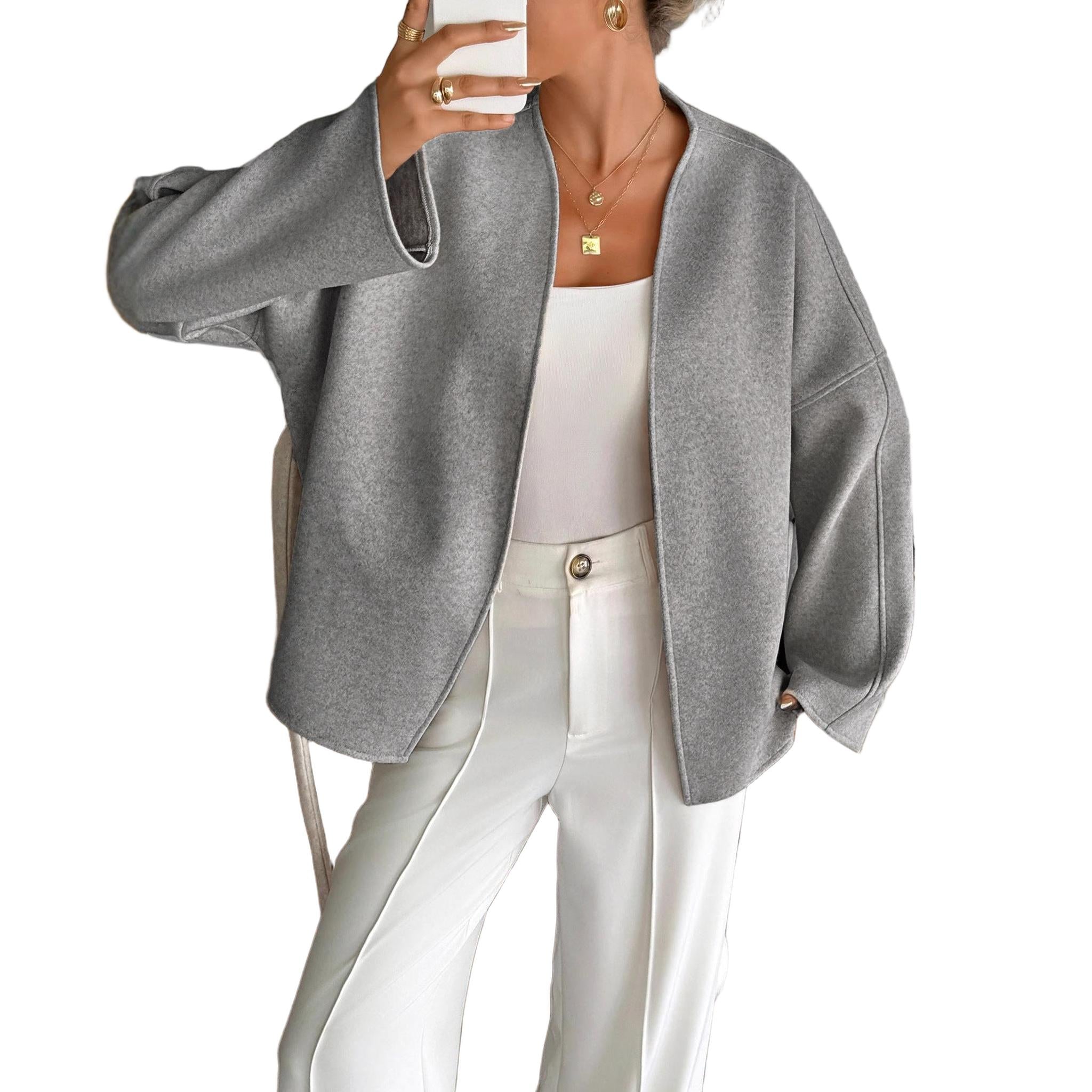 Horizon Essentials | Long Sleeve Premium Strap Coat