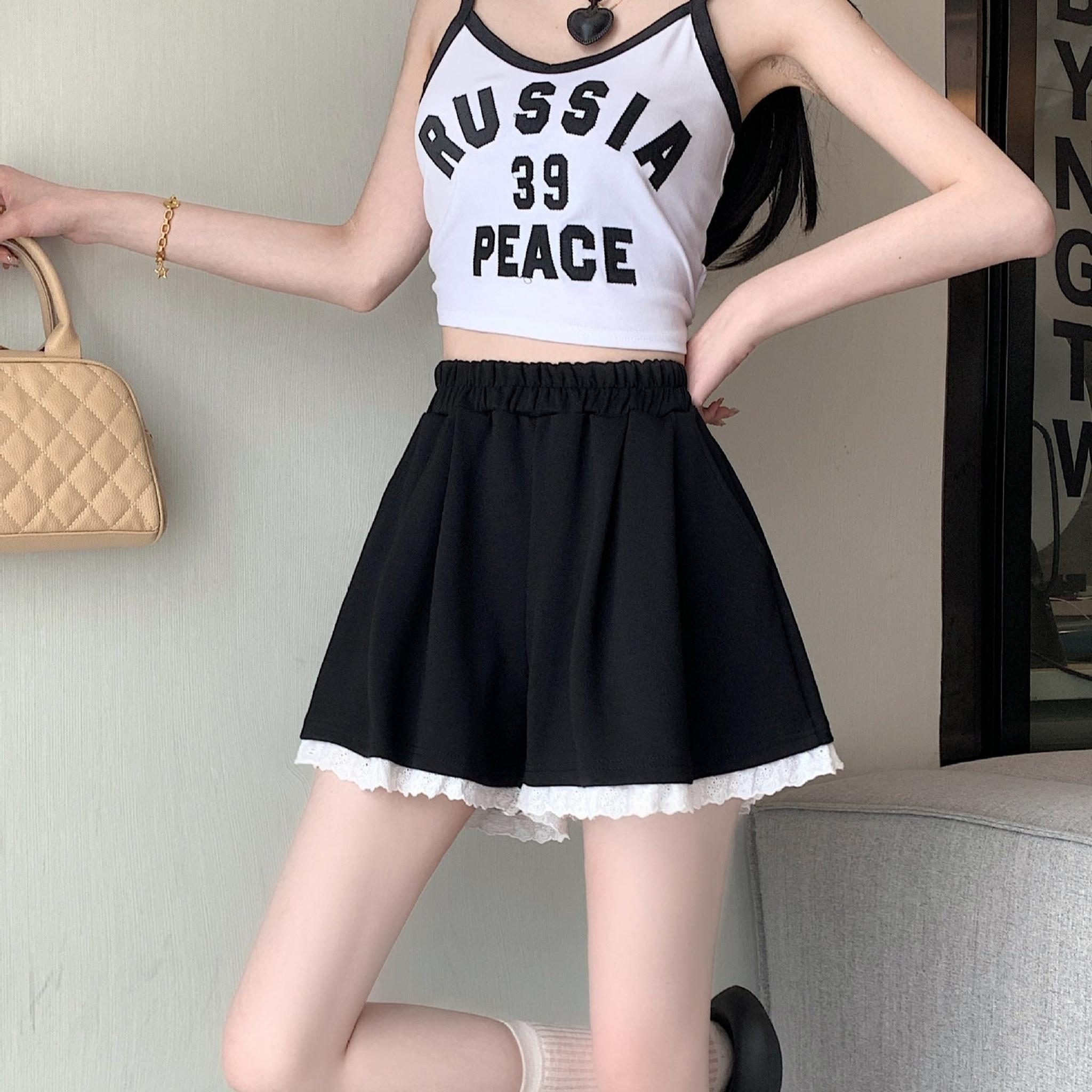 Horizon Essentials | Loose A-Line Wide-Leg Shorts