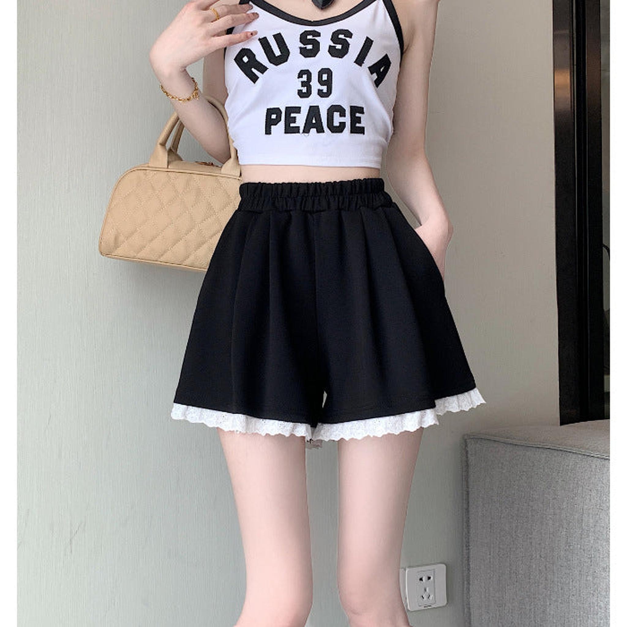 Horizon Essentials | Loose A-Line Wide-Leg Shorts