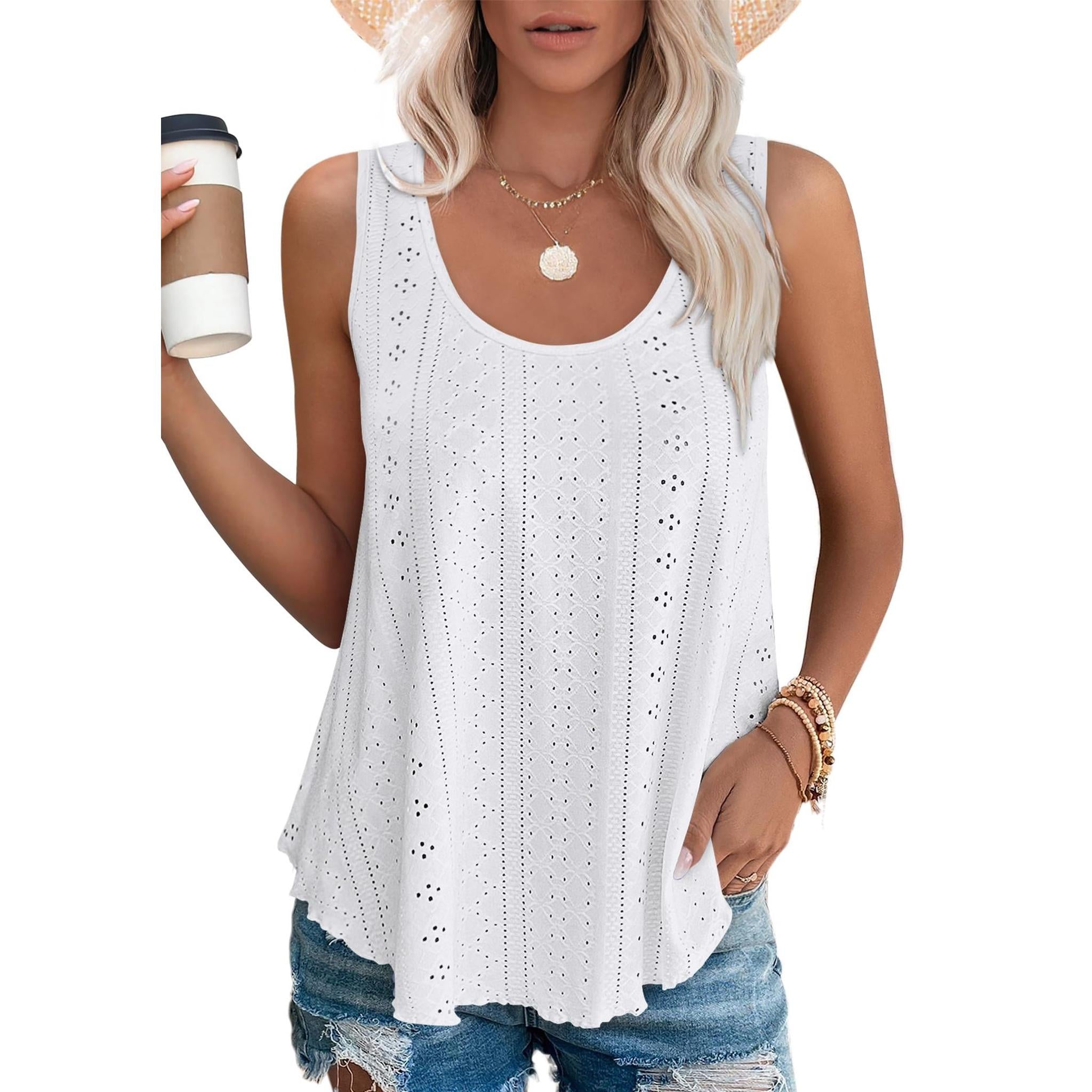 Horizon Essentials | Loose-Fitting Sleeveless Crew-Neck Cami