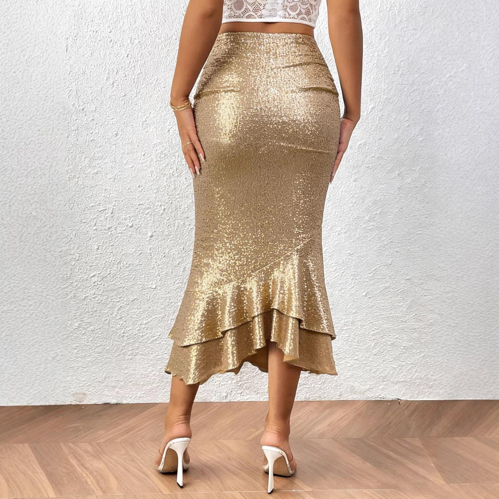 Horizon Essentials | Low-Rise Elegant Mermaid Skirt