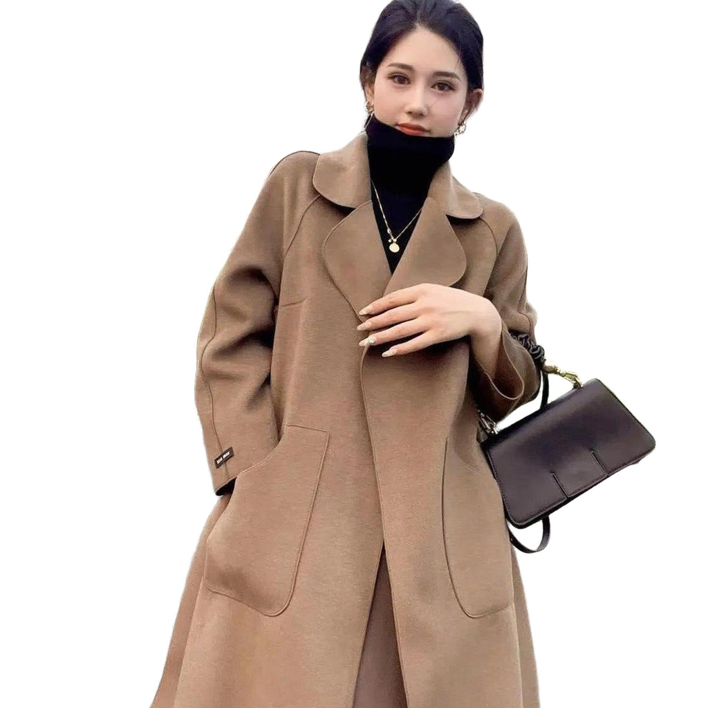 Horizon Essentials | Mid-Length Double-Faced Cashmere Coat