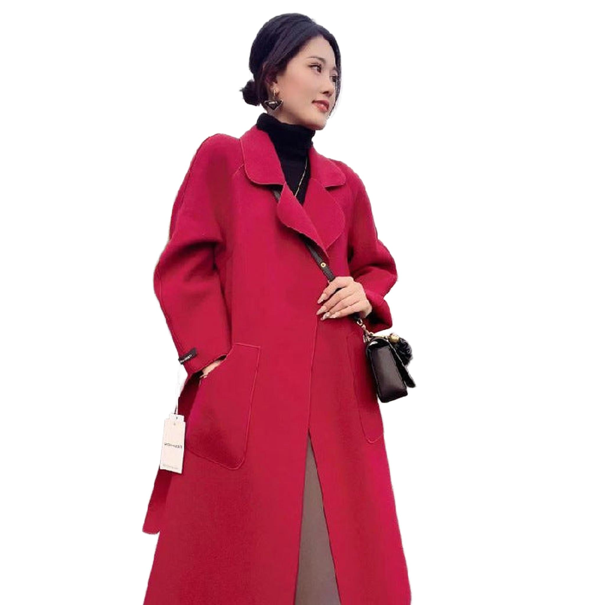Horizon Essentials | Mid-Length Double-Faced Cashmere Coat