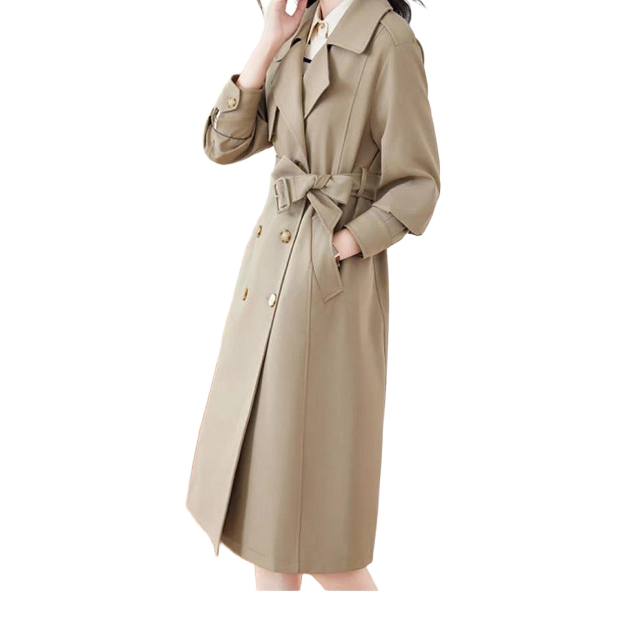 Horizon Essentials | Mid-Length Premium Autumn Trench Coat