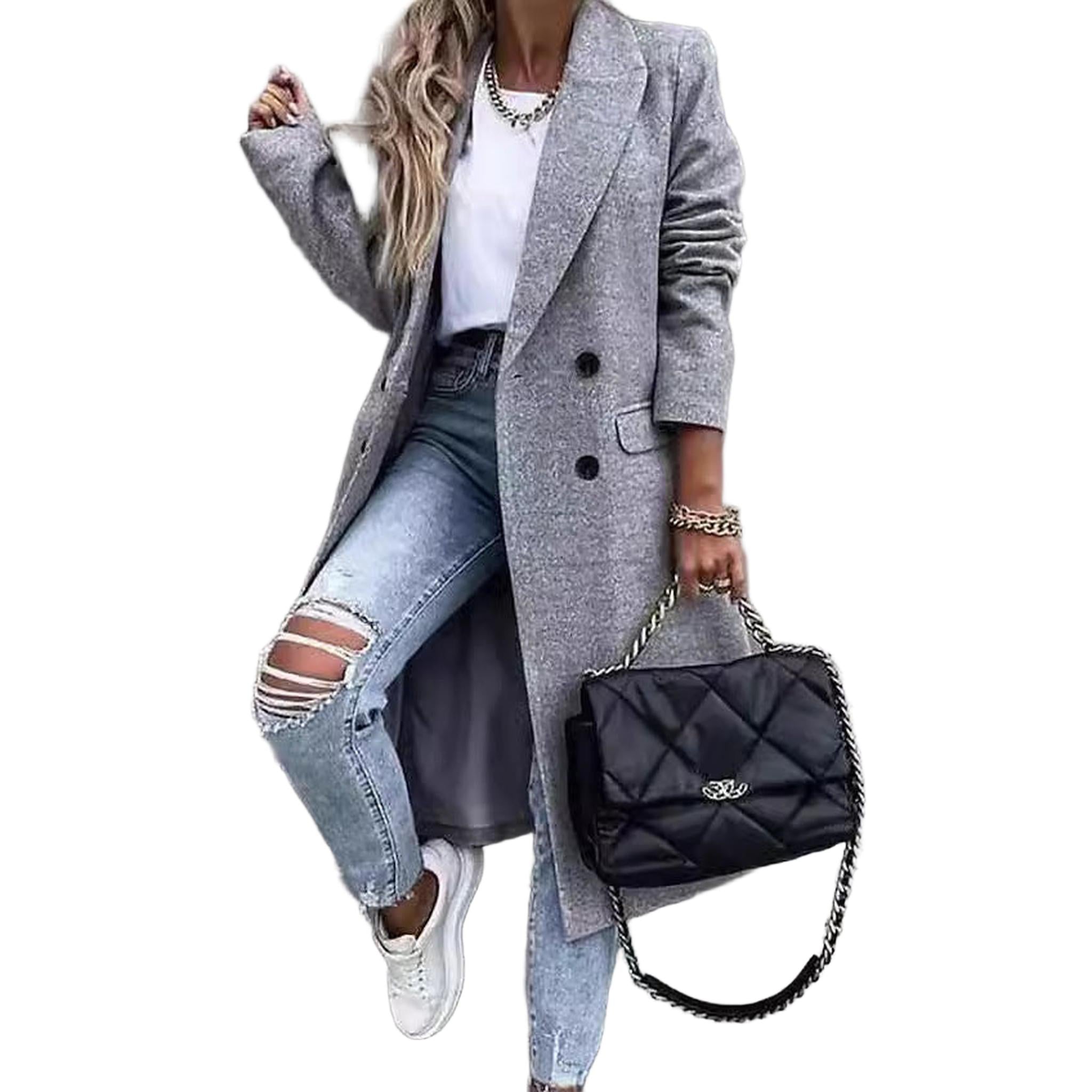 Horizon Essentials | Mid-Length Premium Cotton Blend Coat