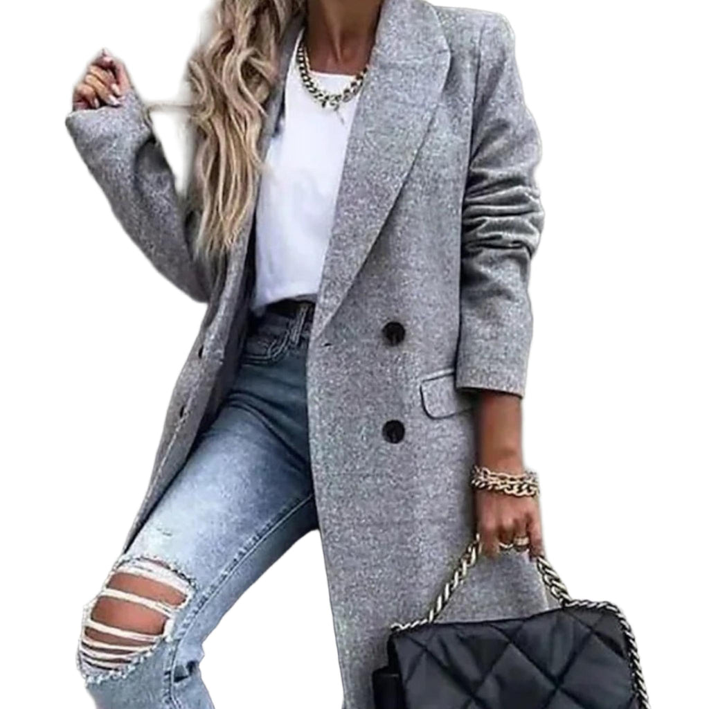 Horizon Essentials | Mid-Length Premium Cotton Blend Coat