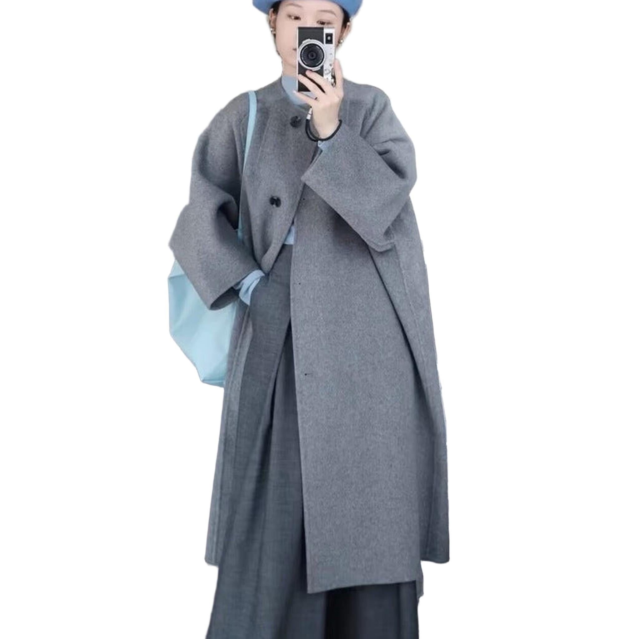 Horizon Essentials | Mid-Length Premium Korean Wool Coat