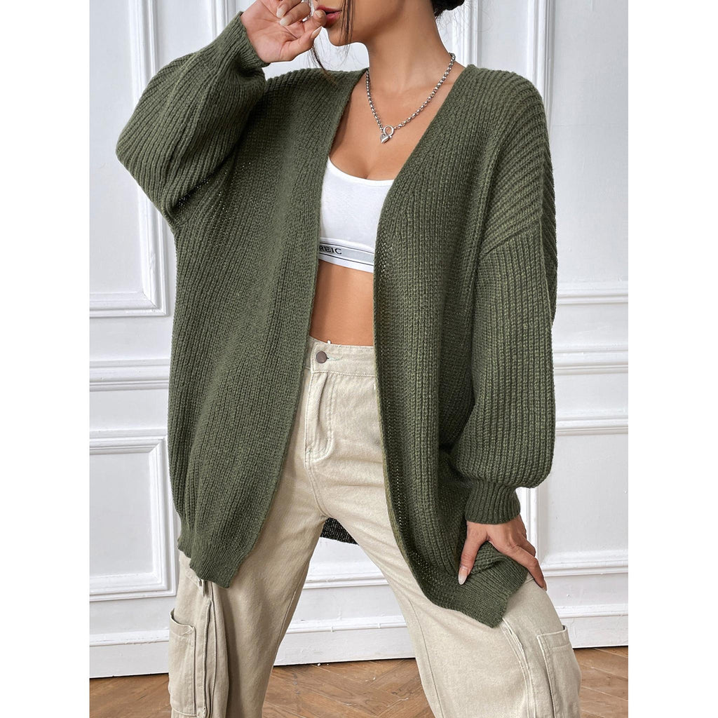 Horizon Essentials | Mid-Length Premium Solid Cardigan