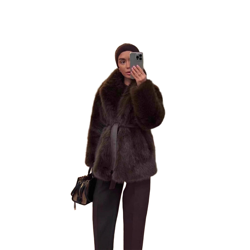 Horizon Essentials | Mid-Length Premium Wool Belted Coat