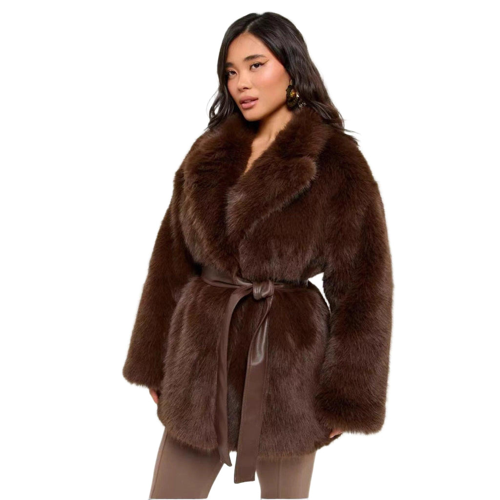 Horizon Essentials | Mid-Length Premium Wool Belted Coat