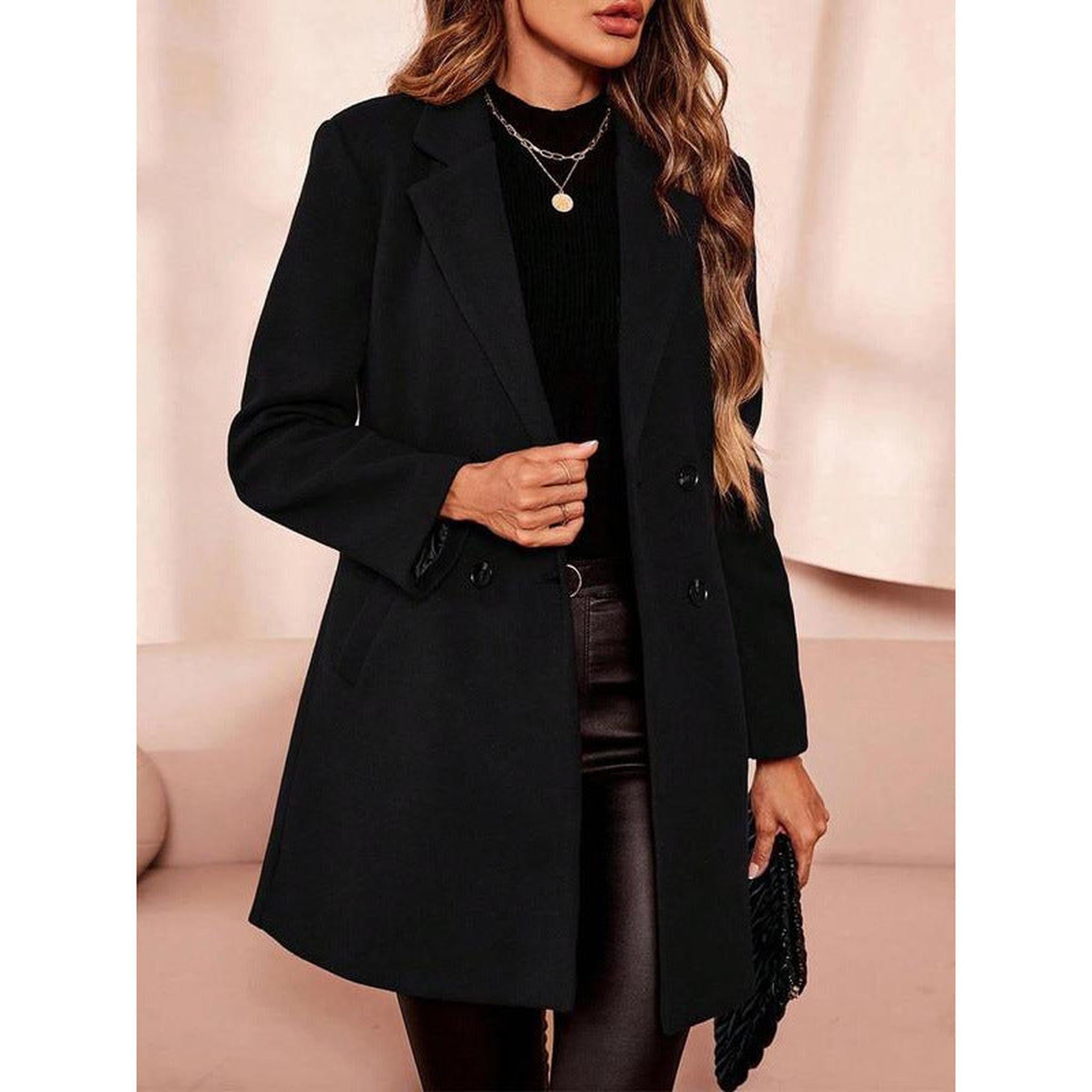 Horizon Essentials | Mid-Length Slim-Fit Trench Coat