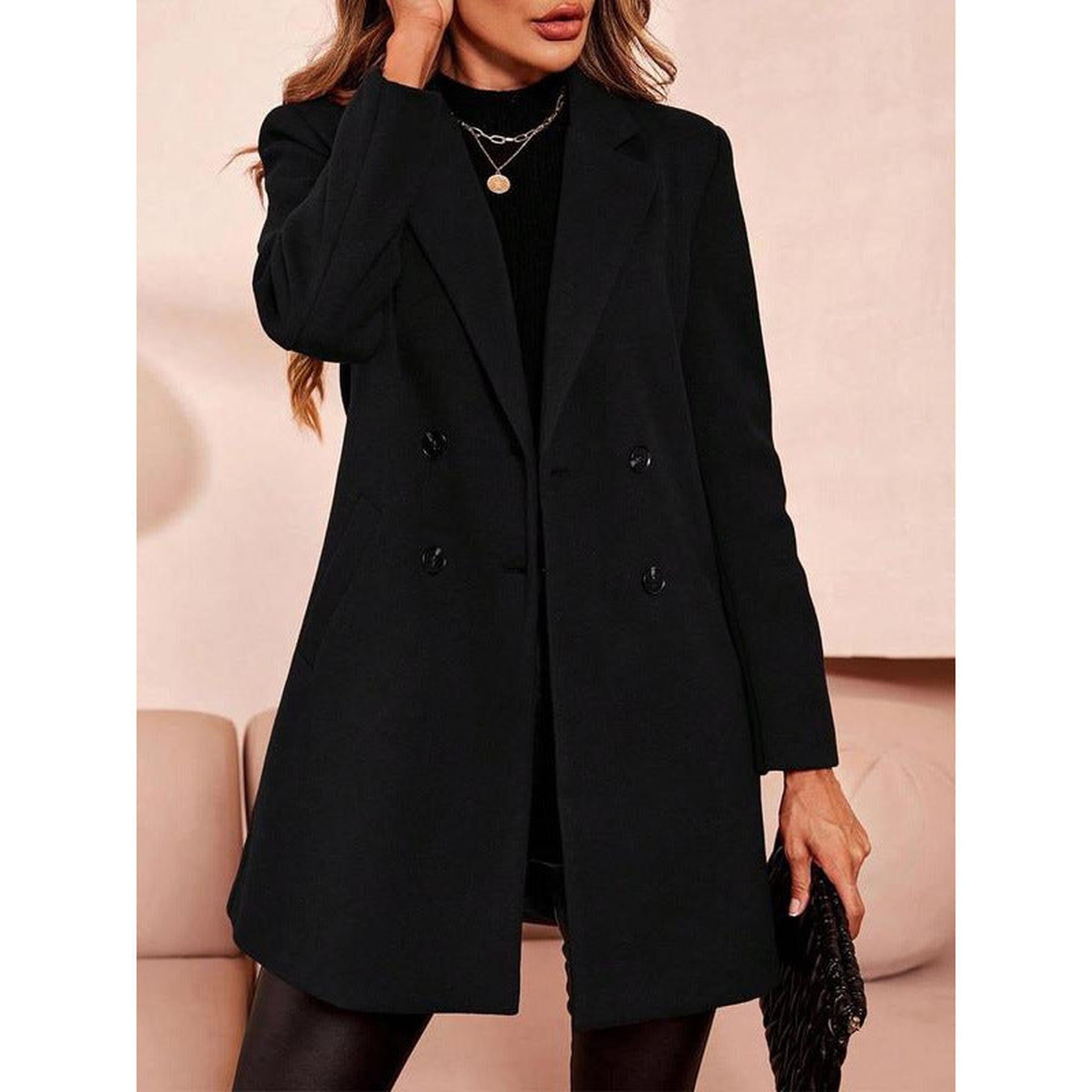 Horizon Essentials | Mid-Length Slim-Fit Trench Coat