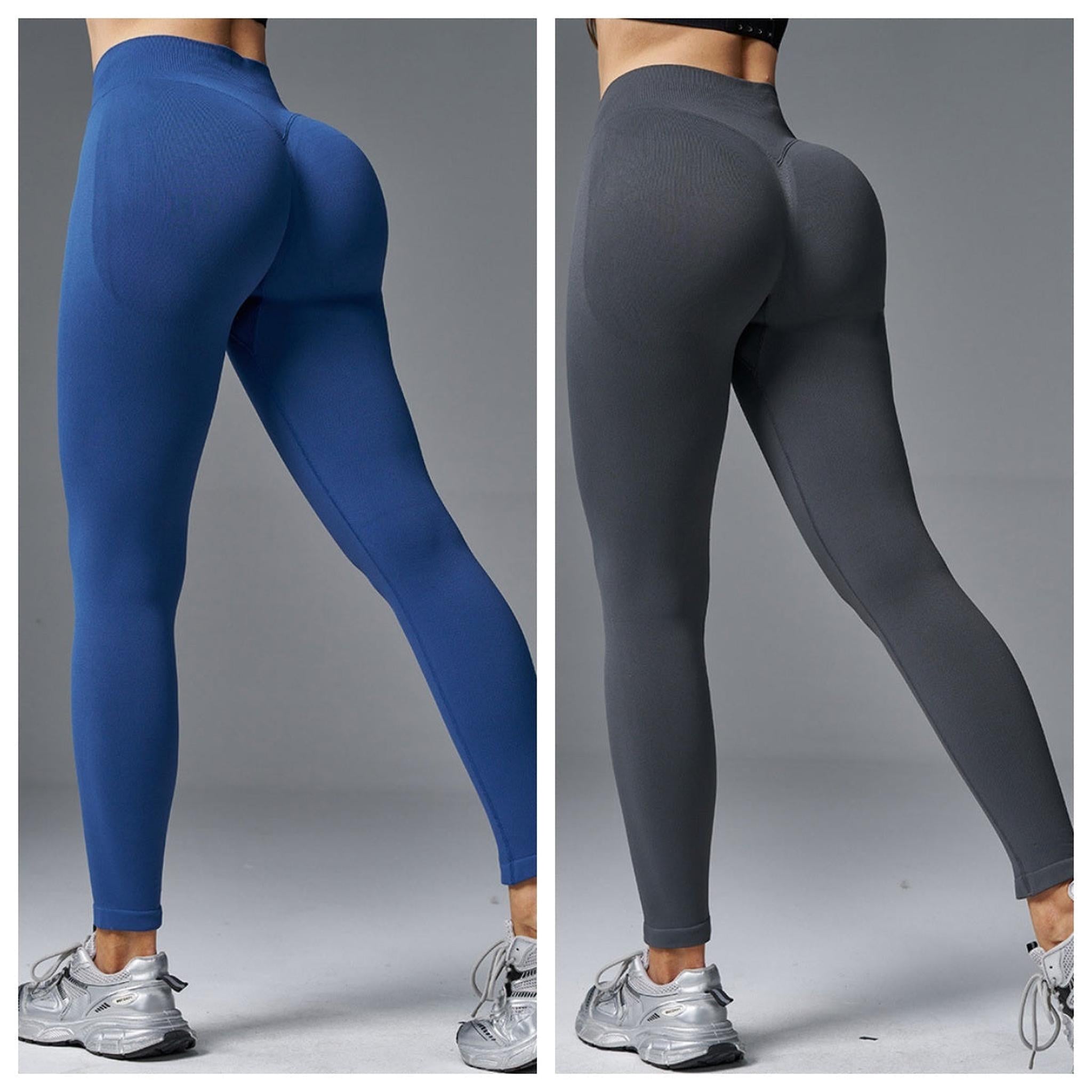 Horizon Essentials | Mid Waist Peach Hip Lifting Pants