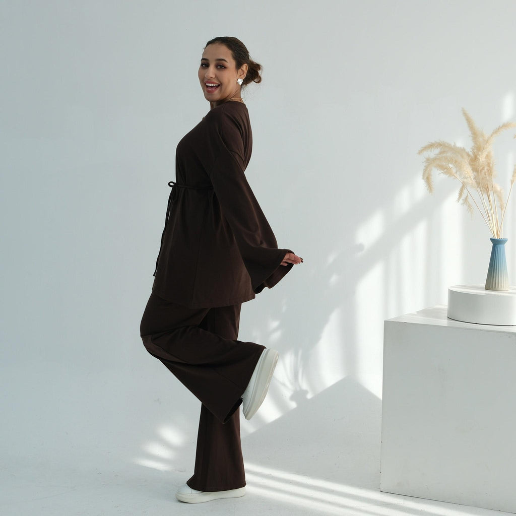 Horizon Essentials | Minimalist Elegant Middle Eastern Pants Set