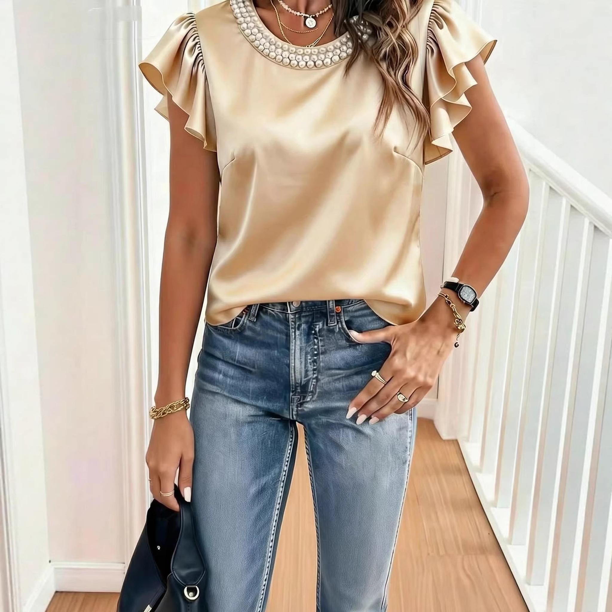 Horizon Essentials | Minimalist Stylish Short Sleeve Top