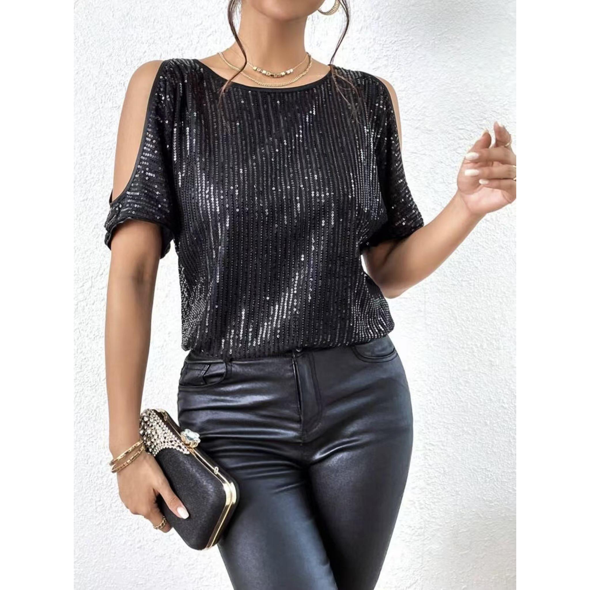 Horizon Essentials | Off Shoulder Crew Neck Top