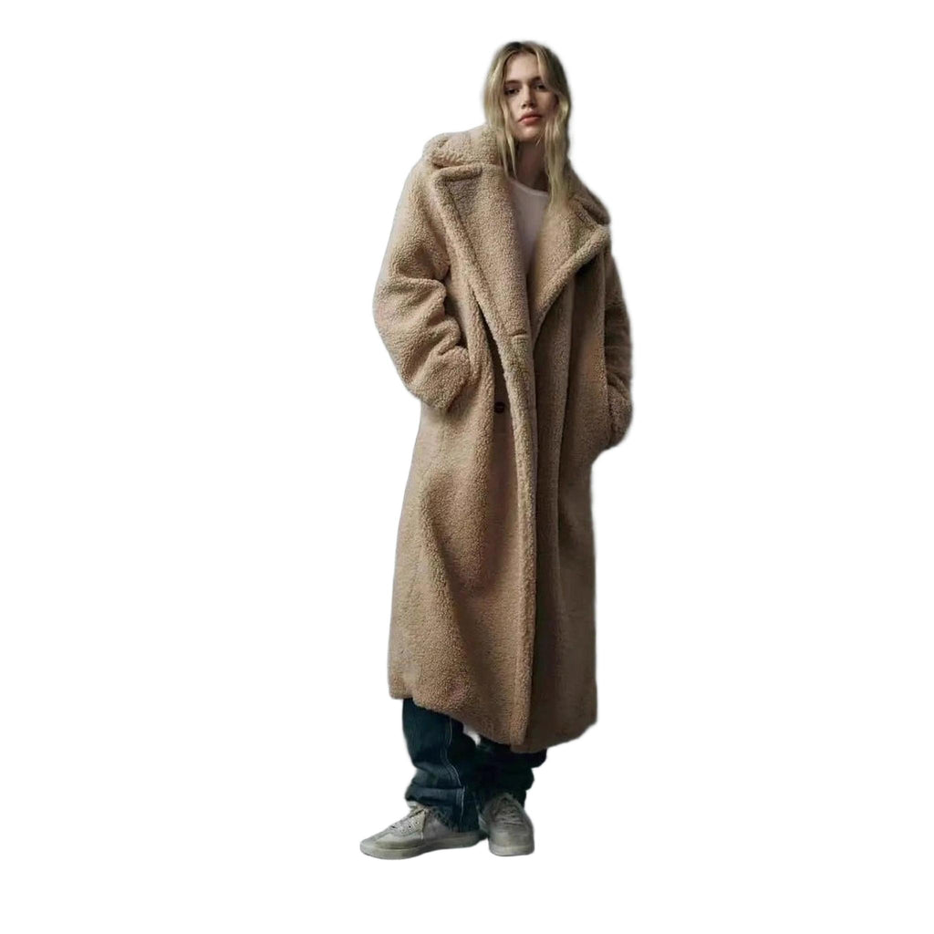 Horizon Essentials | Oversized Mid-Length Lambswool Coat
