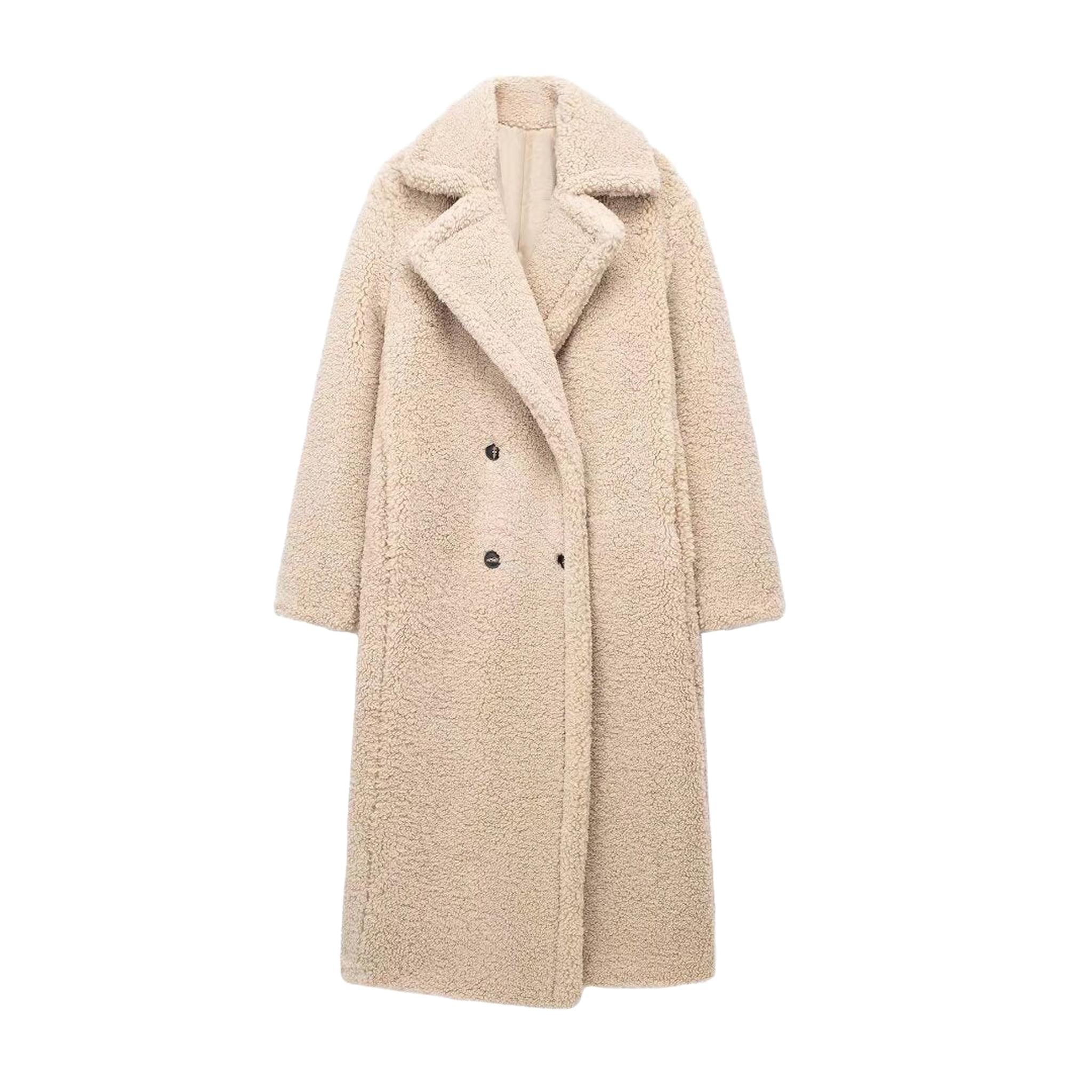 Horizon Essentials | Oversized Mid-Length Lambswool Coat