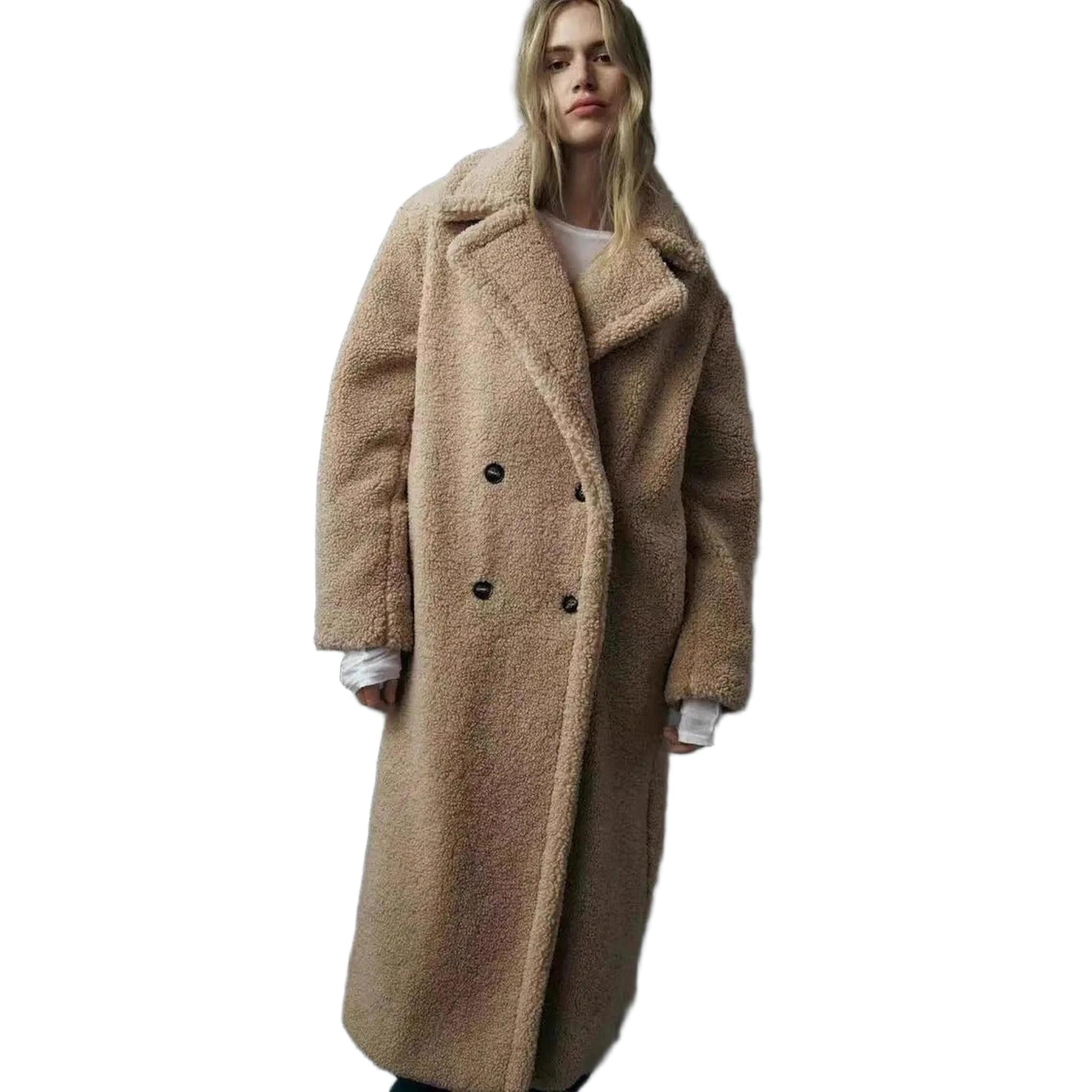 Horizon Essentials | Oversized Mid-Length Lambswool Coat