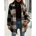 Horizon Essentials | Plaid Fleece Coat Autumn Winter