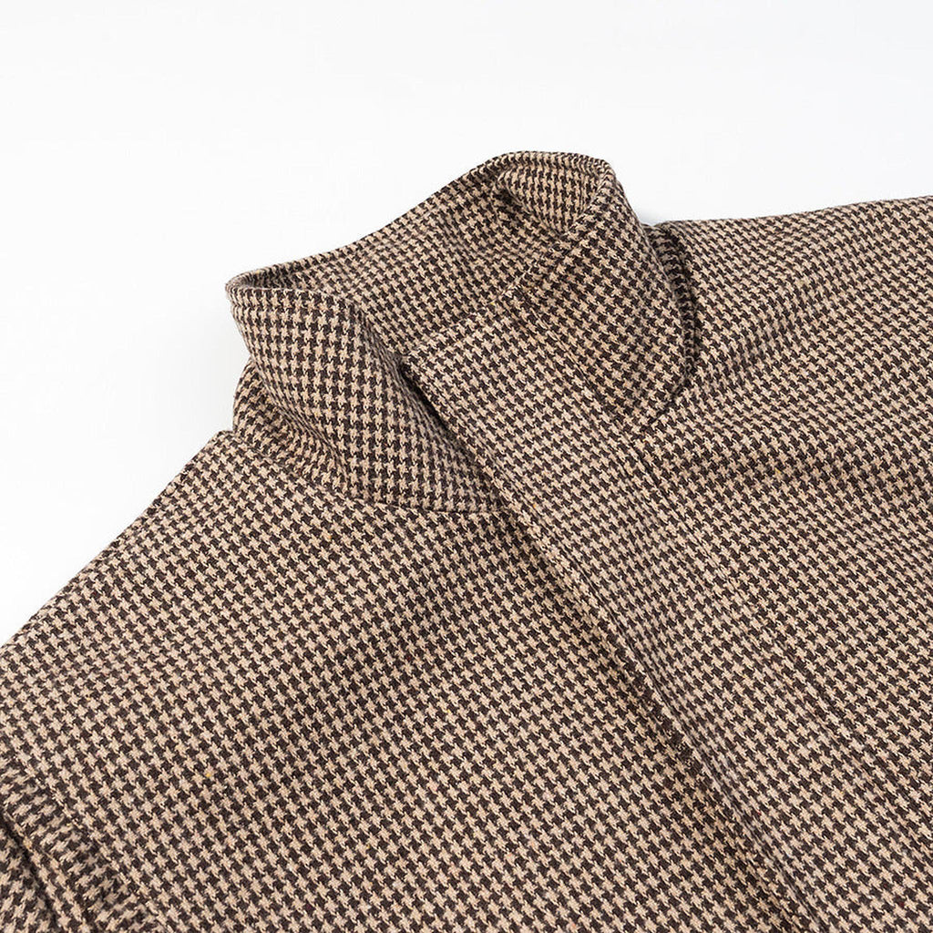 Horizon Essentials | Plaid Loose Fit Pilot Jacket