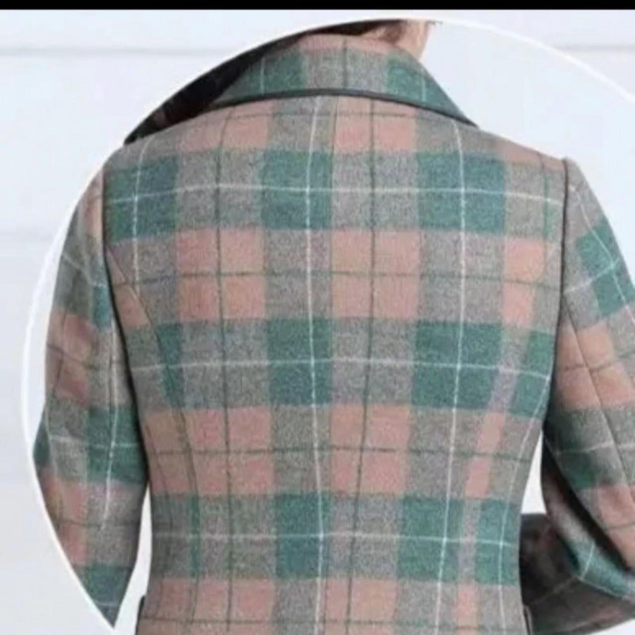 Horizon Essentials | Plaid Mid-Length Premium Jacket